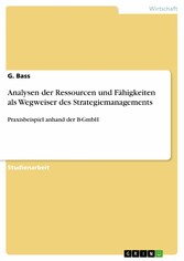 Analysen der Ressourcen und Fähigkeiten als Wegweiser des Strategiemanagements