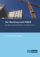 Der Nachtrag nach VOB/B