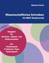 Wissenschaftliches Schreiben für MINT-Studierende