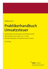 Praktikerhandbuch,Umsatzsteuer