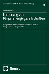 Förderung von Bürgerenergiegesellschaften