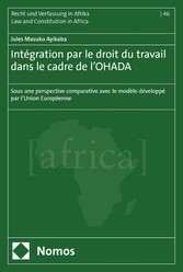 Intégration par le droit du travail dans le cadre de l'OHADA