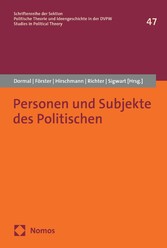 Personen und Subjekte des Politischen