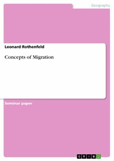 Concepts of Migration