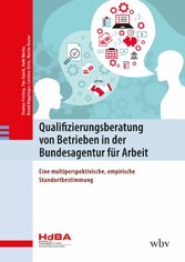 Qualifizierungsberatung von Betrieben in der Bundesagentur für Arbeit