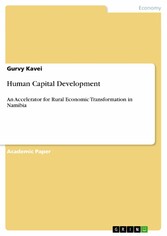 Human Capital Development