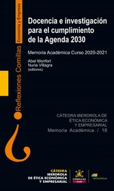 Docencia e investigación para el cumplimiento de la Agenda 2030