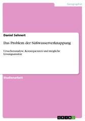 Das Problem der Süßwasserverknappung