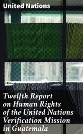 Twelfth Report on Human Rights of the United Nations Verification Mission in Guatemala