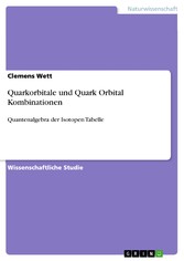 Quarkorbitale und Quark Orbital Kombinationen