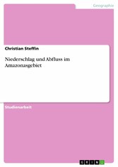 Niederschlag und Abfluss im Amazonasgebiet