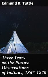 Three Years on the Plains: Observations of Indians, 1867-1870