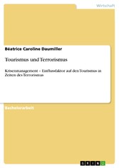 Tourismus und Terrorismus