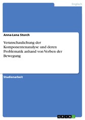 Veranschaulichung der Komponentenanalyse und deren Problematik anhand von Verben der Bewegung