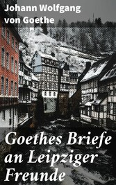 Goethes Briefe an Leipziger Freunde