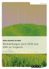 Rückstellungen nach HGB und IFRS im Vergleich