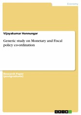 Generic study on Monetary and Fiscal policy co-ordination