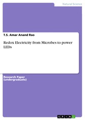 Redox Electricity from Microbes to power LEDs