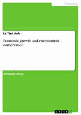 Economic growth and environment conservation