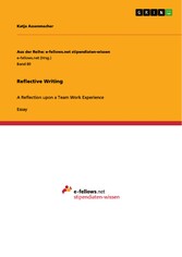 Reflective Writing