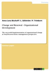 Change and Renewal - Organizational Development