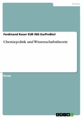 Chemiepolitik und Wissenschaftstheorie