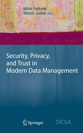 Security, Privacy, and Trust in Modern Data Management