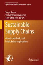 Sustainable Supply Chains