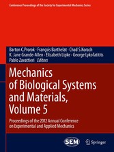 Mechanics of Biological Systems and Materials, Volume 5