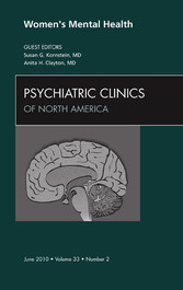 Women's Mental Health, An Issue of Psychiatric Clinics