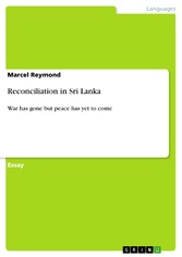 Reconciliation in Sri Lanka