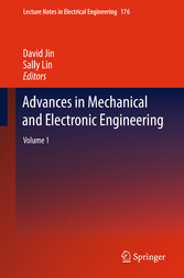 Advances in Mechanical and Electronic Engineering