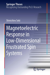 Magnetoelectric Response in Low-Dimensional Frustrated Spin Systems