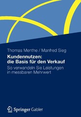 Kundennutzen: die Basis für den Verkauf