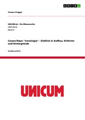 Cesare Ripas 'Iconologia' - Einblick in Aufbau, Kriterien und Hintergründe