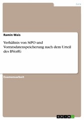 Verhältnis von StPO und Vorratsdatenspeicherung nach dem Urteil des BVerfG