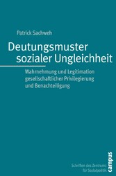 Deutungsmuster sozialer Ungleichheit