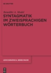 Syntagmatik im zweisprachigen Wörterbuch