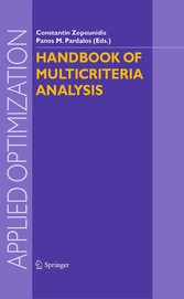 Handbook of Multicriteria Analysis