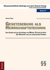 Gesetzgebung als Herrschaftstechnik