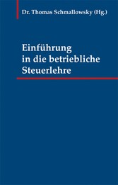 Einführung in die betriebliche Steuerlehre