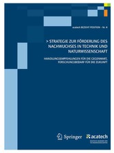 Strategie zur Förderung des technisch-naturwissenschaftlichen Nachwuchses in Deutschland