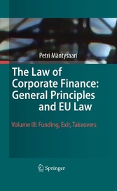 The Law of Corporate Finance: General Principles and EU Law