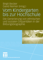 Vom Kindergarten bis zur Hochschule