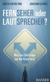 Fern-Seher oder Laut-Sprecher?