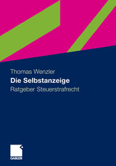 Die Selbstanzeige