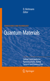 Quantum Materials, Lateral Semiconductor Nanostructures, Hybrid Systems and Nanocrystals