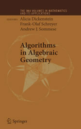 Algorithms in Algebraic Geometry