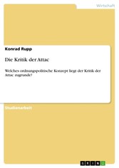 Die Kritik der Attac