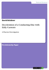 Deceleration of a Conducting Disc with Eddy Currents